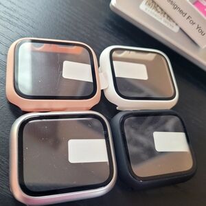 Apple Smartwatch Cases - Black, White, Pink, Gray